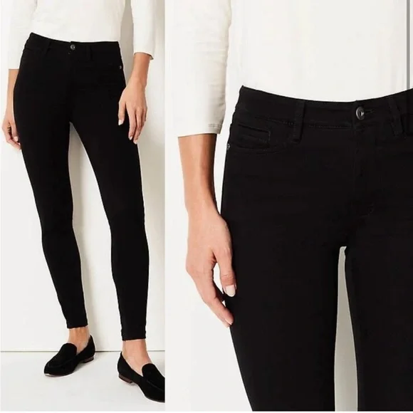 J. Jill Premium Flex High Rise Denim Legging Size 4 - Picture 8 of 10